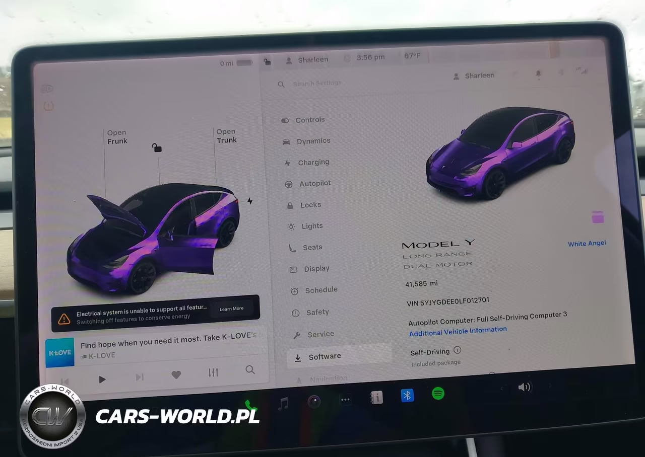 2020 Tesla Model Y Long Range Dual Motor All-Wheel Drive VIN:5YJYGDEE0LF012701 - 18
