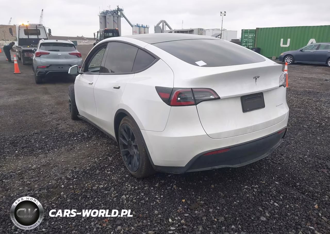 2020 Tesla Model Y Long Range Dual Motor All-Wheel Drive VIN:5YJYGDEE0LF012701 - 3