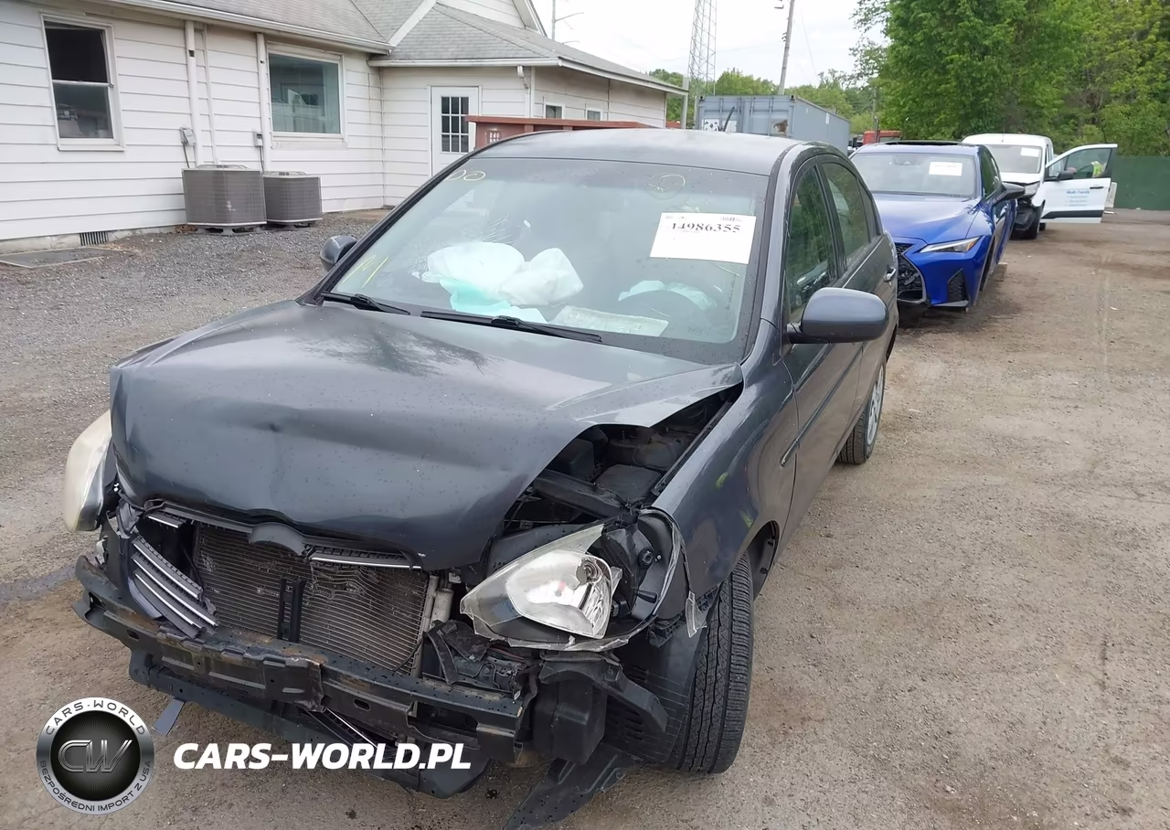 2010 Hyundai Accent Gls VIN:KMHCN4AC4AU498370 - 2