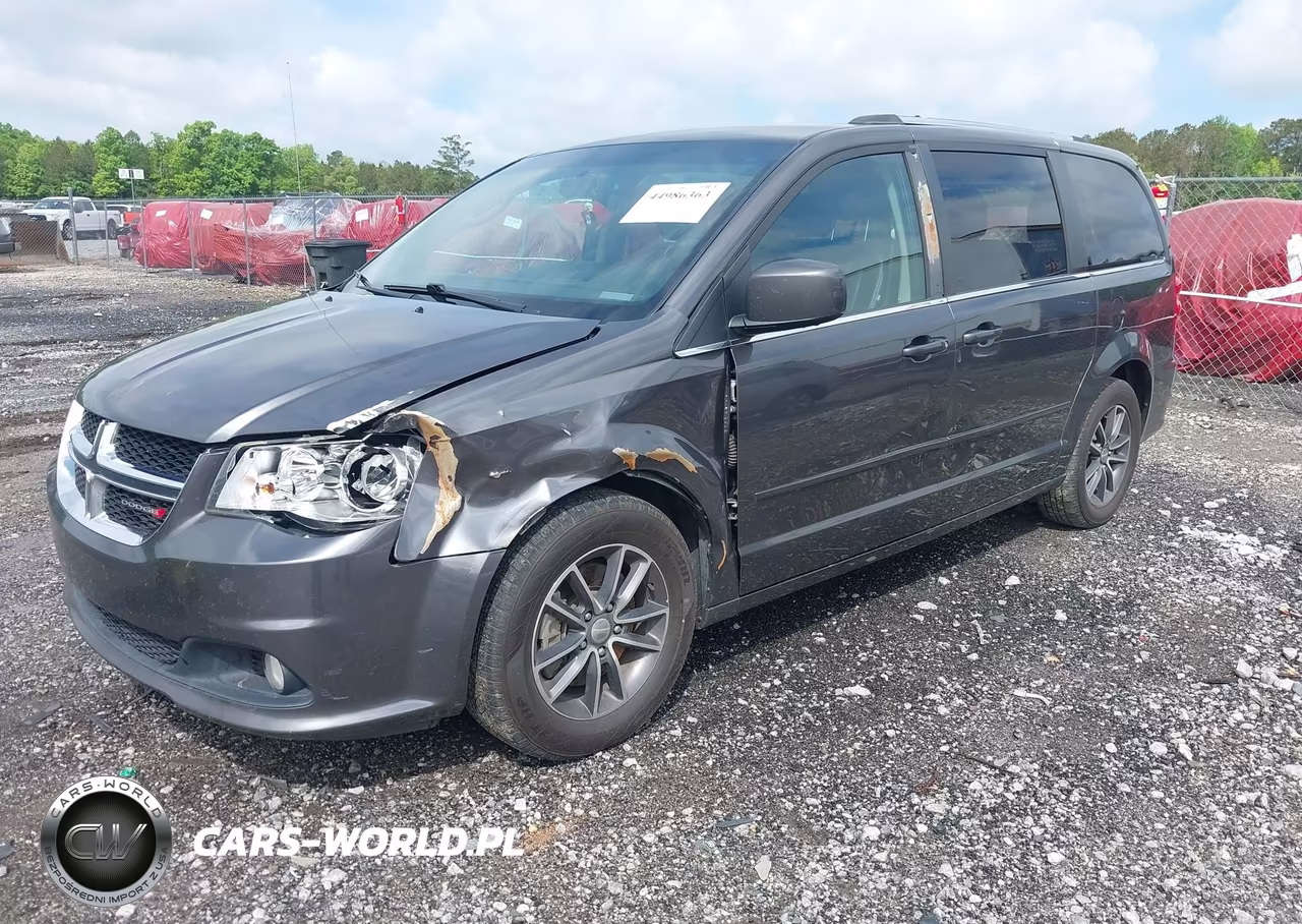 2017 Dodge Grand Caravan Sxt VIN:2C4RDGCG4HR656961 - 2
