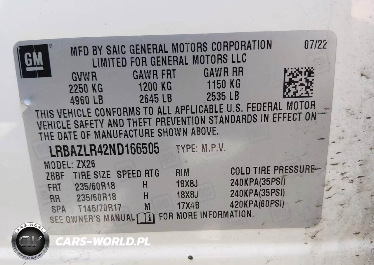 2022 Buick Envision Fwd Preferred VIN:LRBAZLR42ND166505 - 9