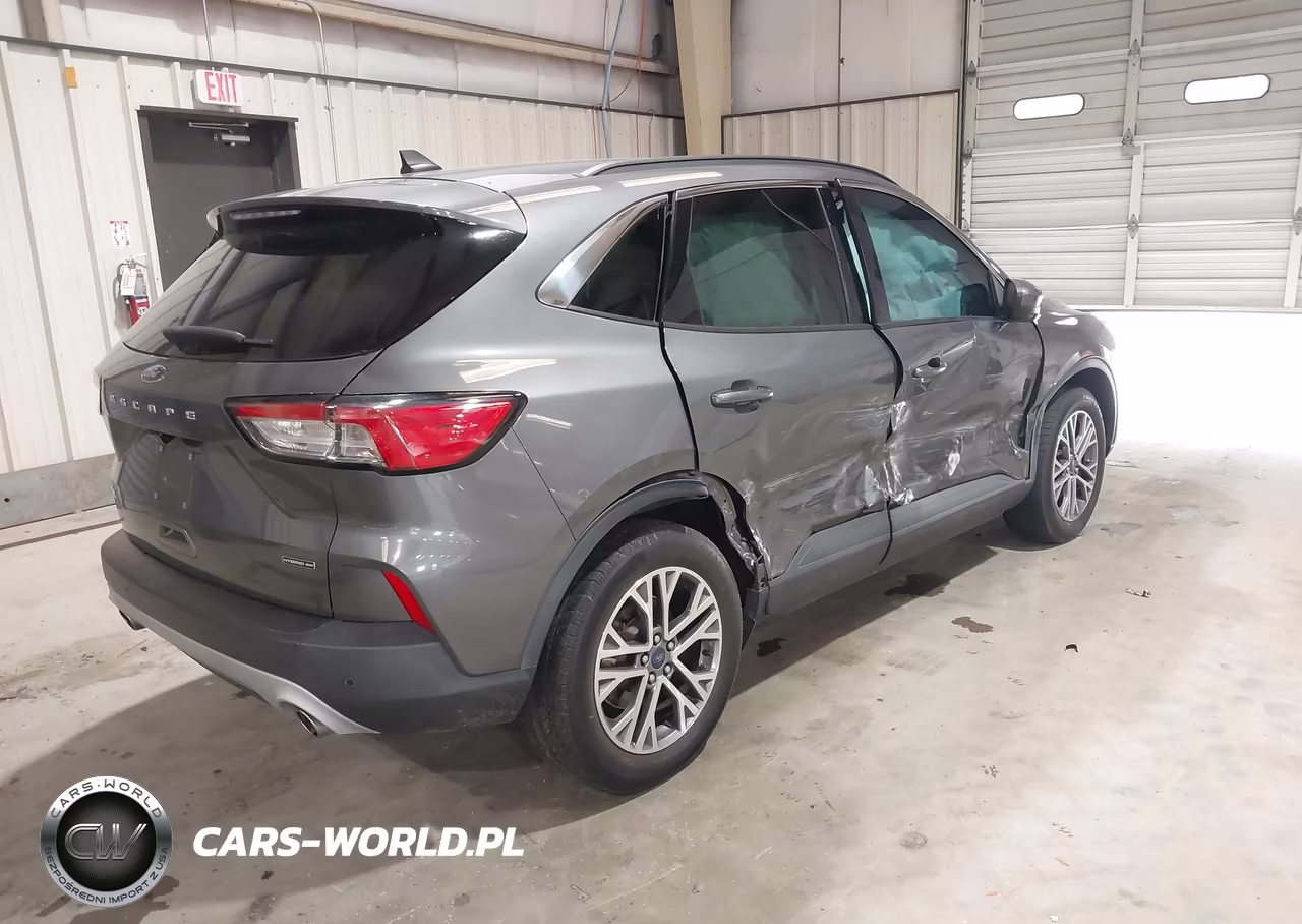 2021 Ford Escape Sel Hybrid VIN:1FMCU9CZ0MUA83780 - 4