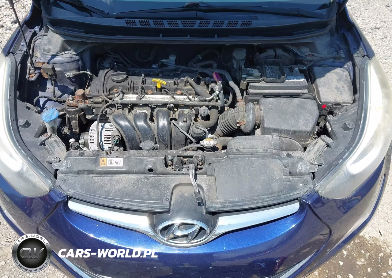 2014 Hyundai Elantra Se VIN:5NPDH4AE9EH540193 - 10