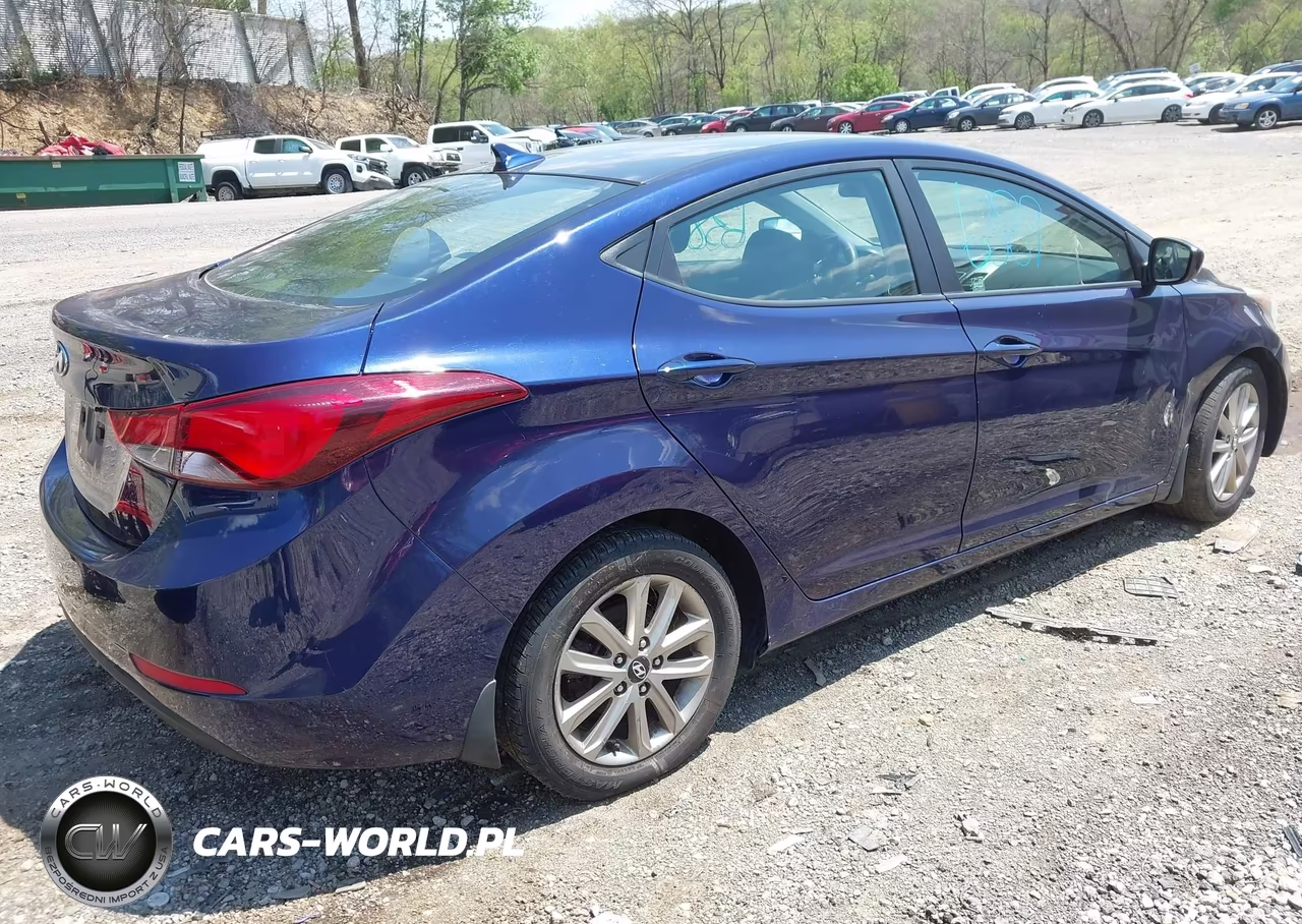 2014 Hyundai Elantra Se VIN:5NPDH4AE9EH540193 - 4