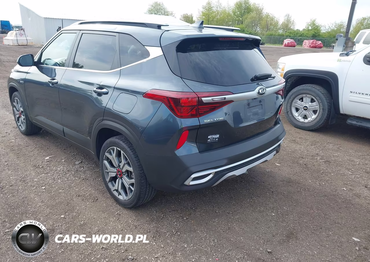 2021 Kia Seltos S Turbo VIN:KNDEUCA21M7078392 - 3
