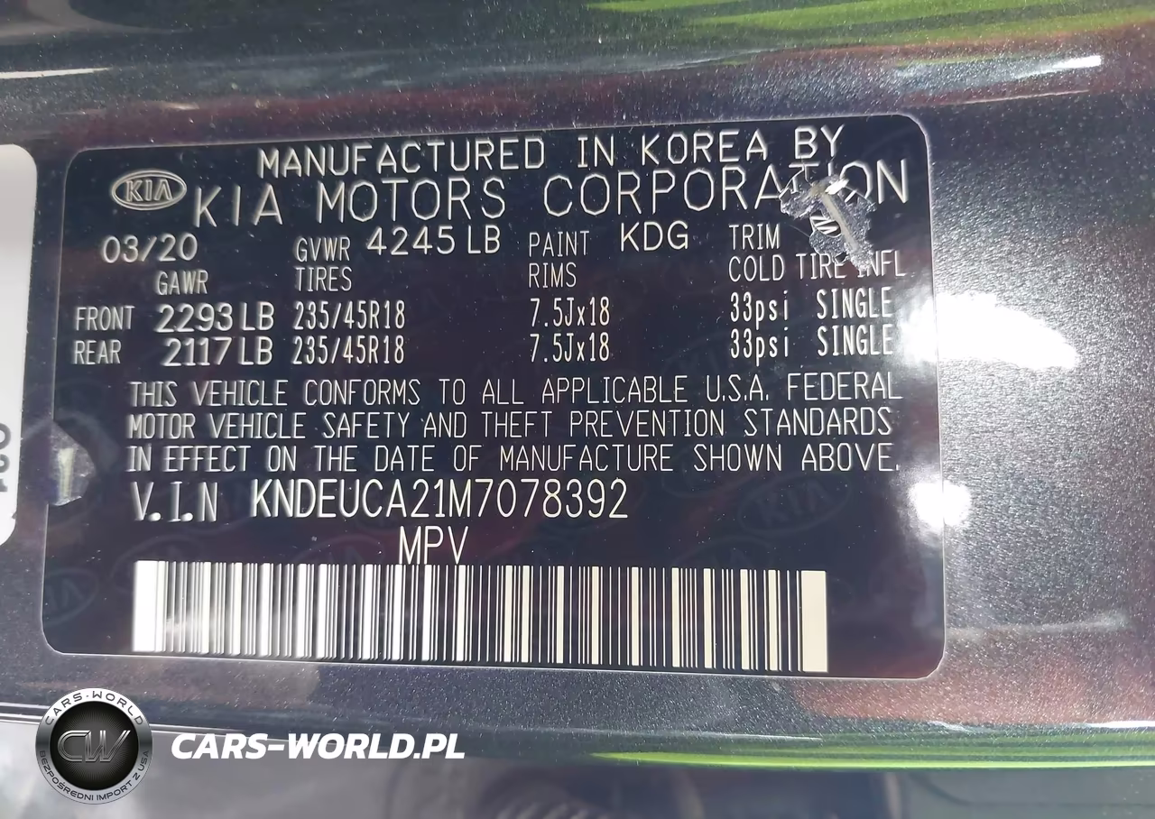 2021 Kia Seltos S Turbo VIN:KNDEUCA21M7078392 - 9