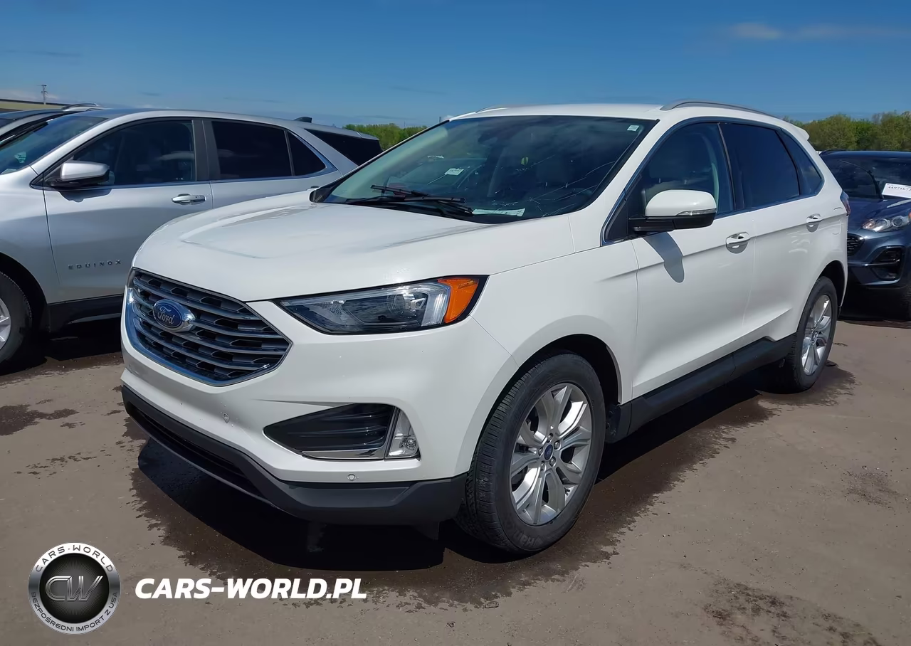 2022 Ford Edge Titanium VIN:2FMPK4K92NBA83590 - 2