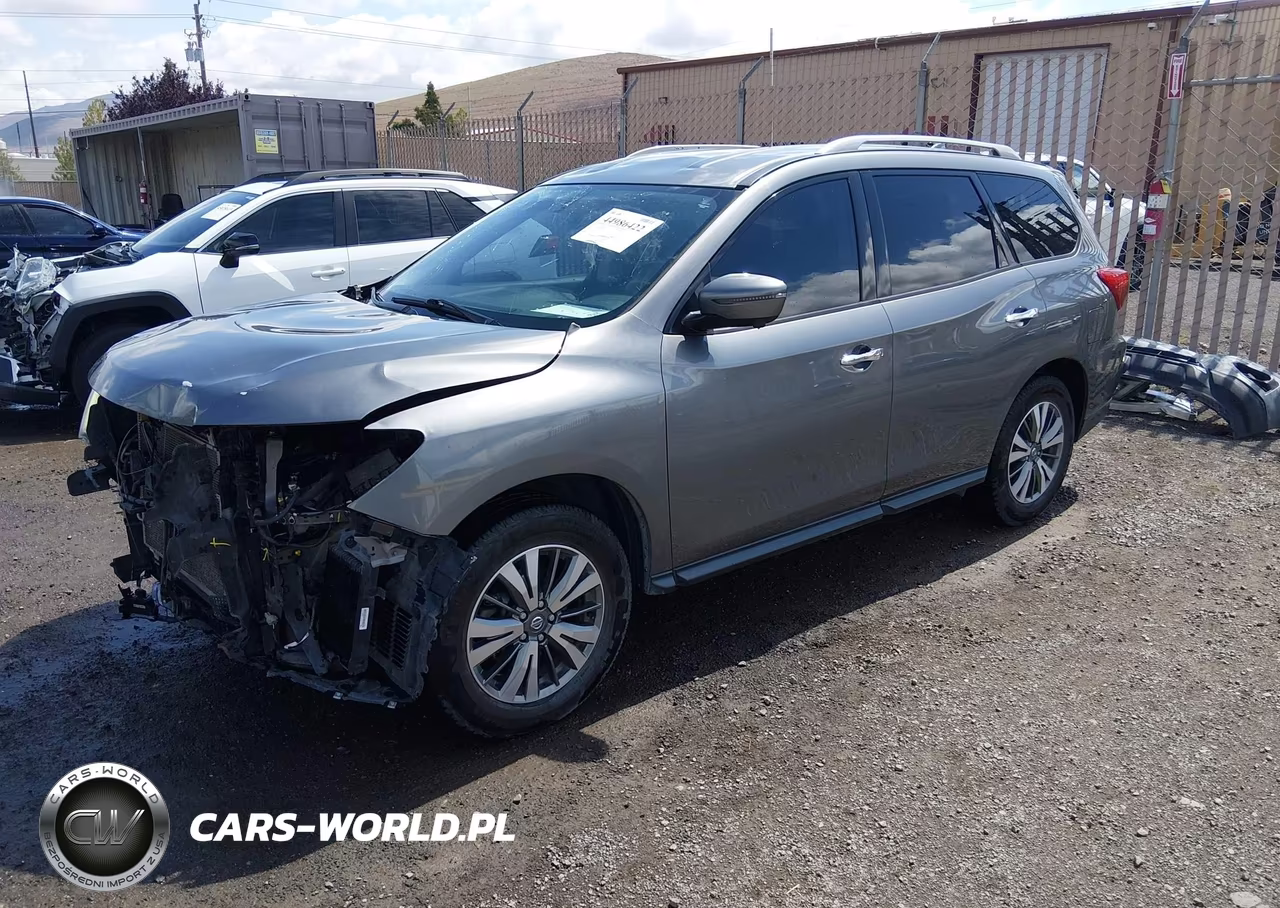 2019 Nissan Pathfinder Sl VIN:5N1DR2MM8KC606773 - 2