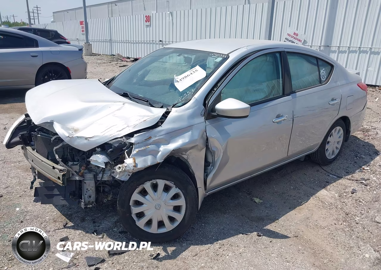 2017 Nissan Versa 1.6 Sv VIN:3N1CN7AP6HL902351 - 2
