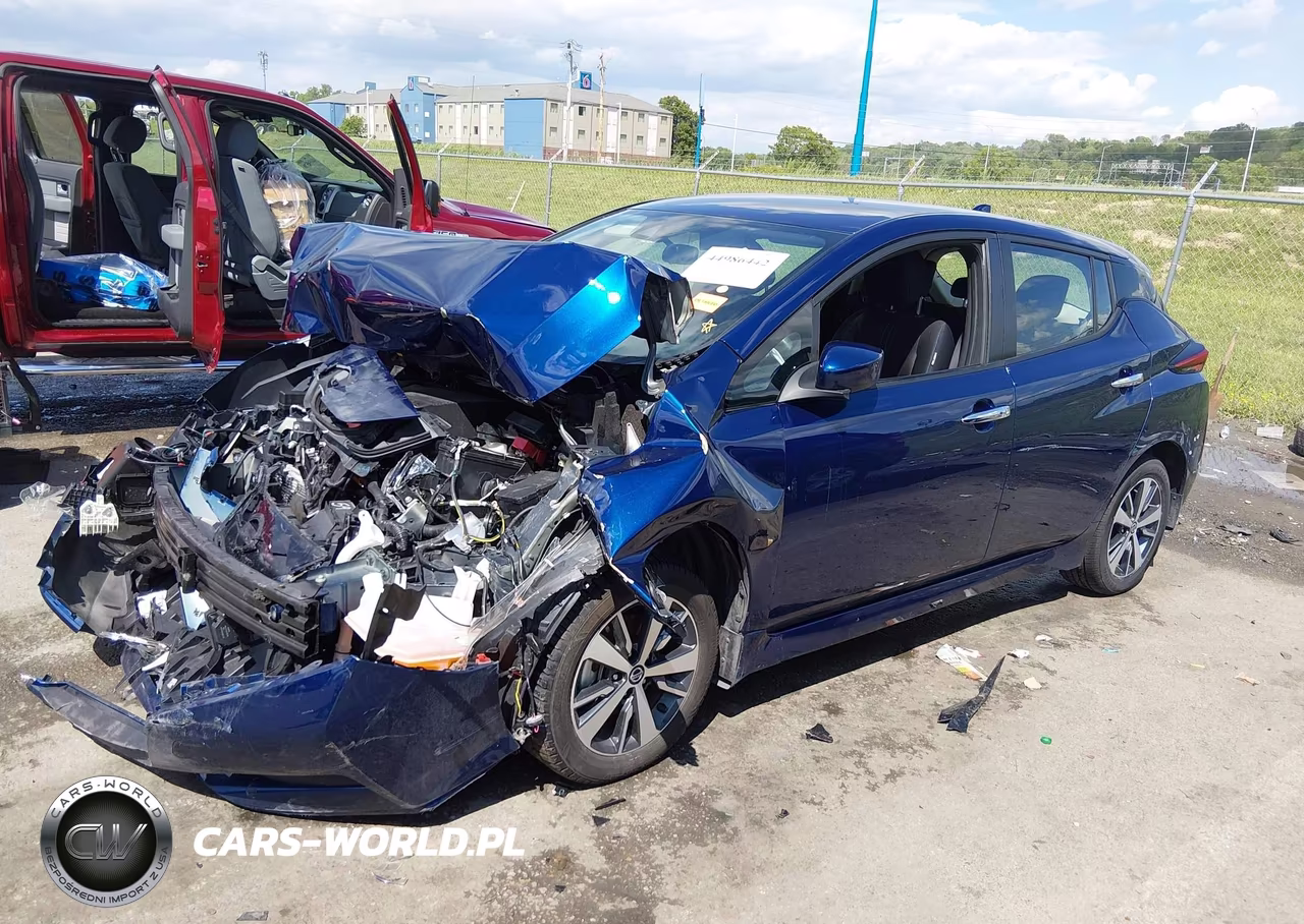 2022 Nissan Leaf S Plus 62 Kwh VIN:1N4BZ1BV1NC553751 - 2