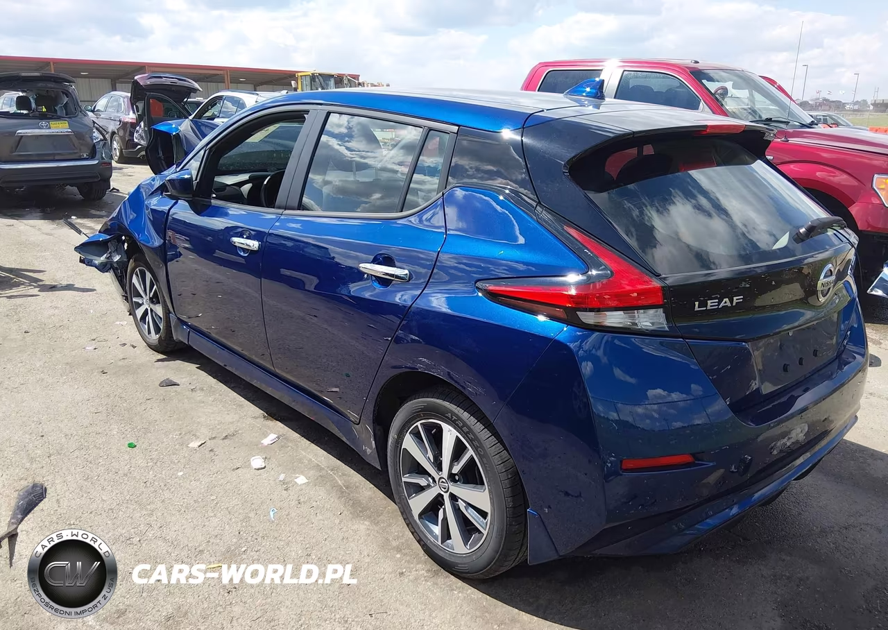 2022 Nissan Leaf S Plus 62 Kwh VIN:1N4BZ1BV1NC553751 - 3