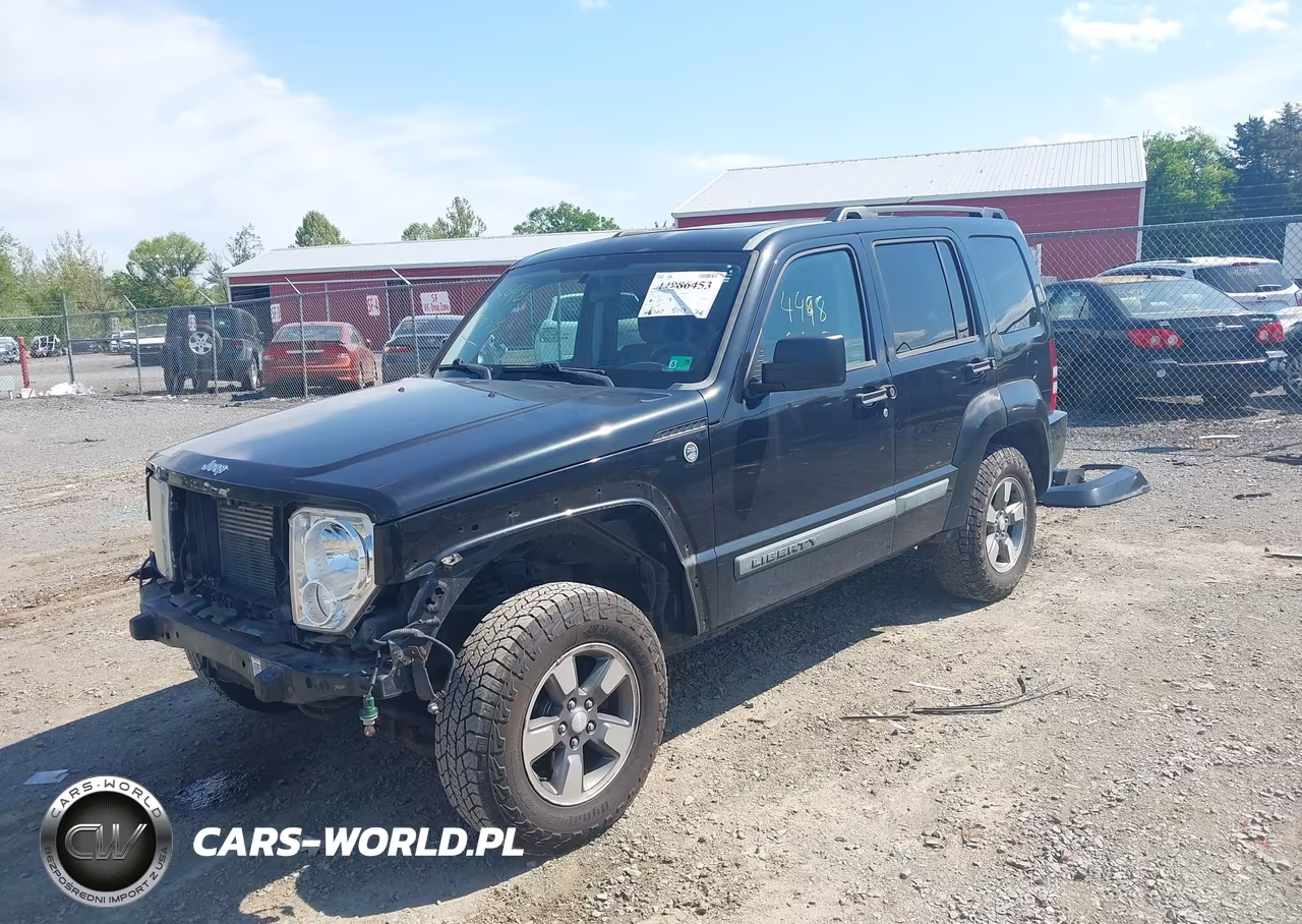 2008 Jeep Liberty Sport VIN:1J8GN28K58W107760 - 2