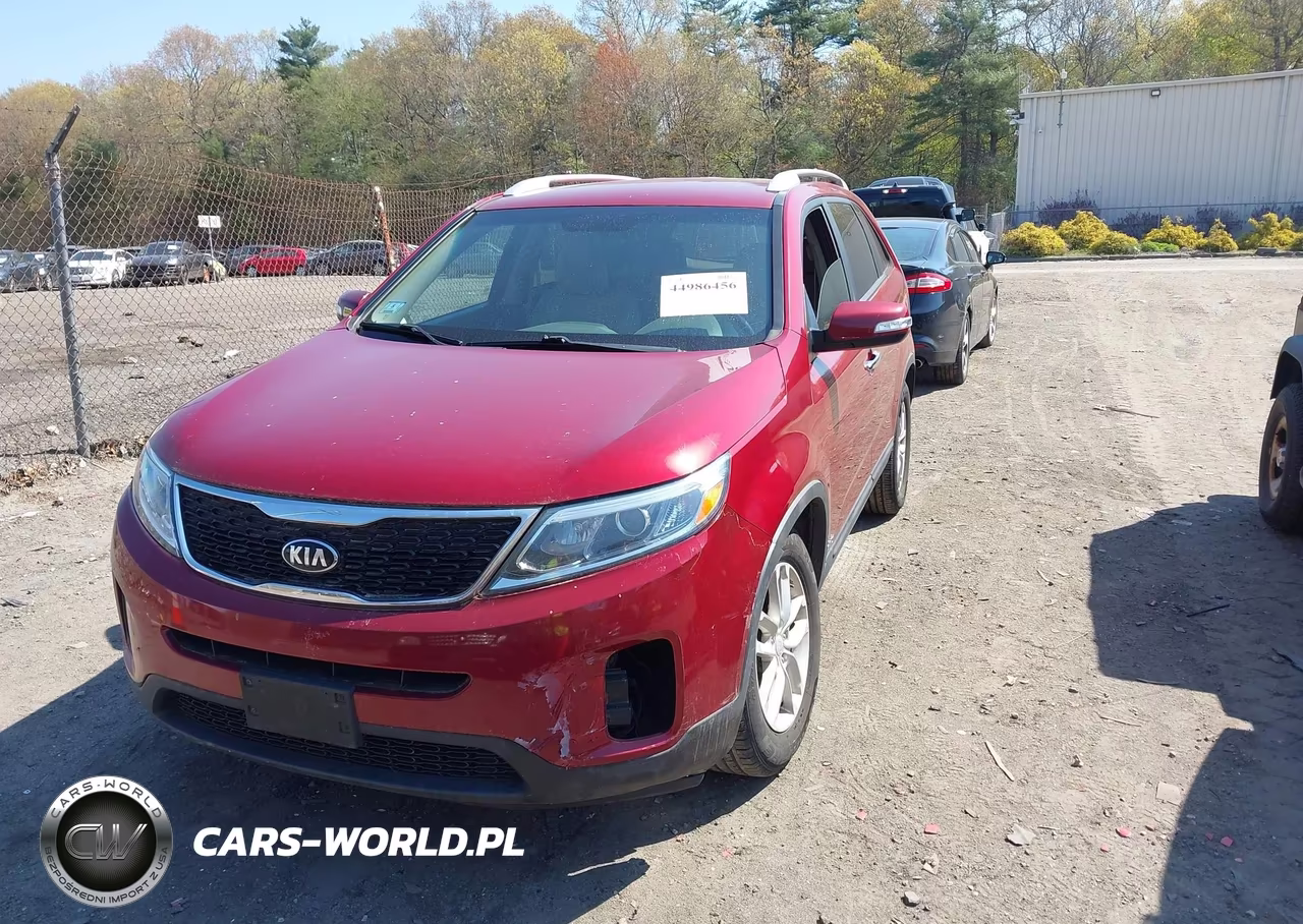 2014 Kia Sorento Lx VIN:5XYKTCA60EG541166 - 2
