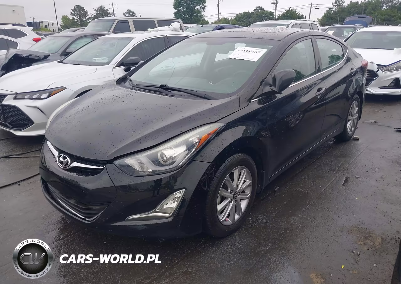 2015 Hyundai Elantra Se VIN:KMHDH4AE6FU320450 - 2