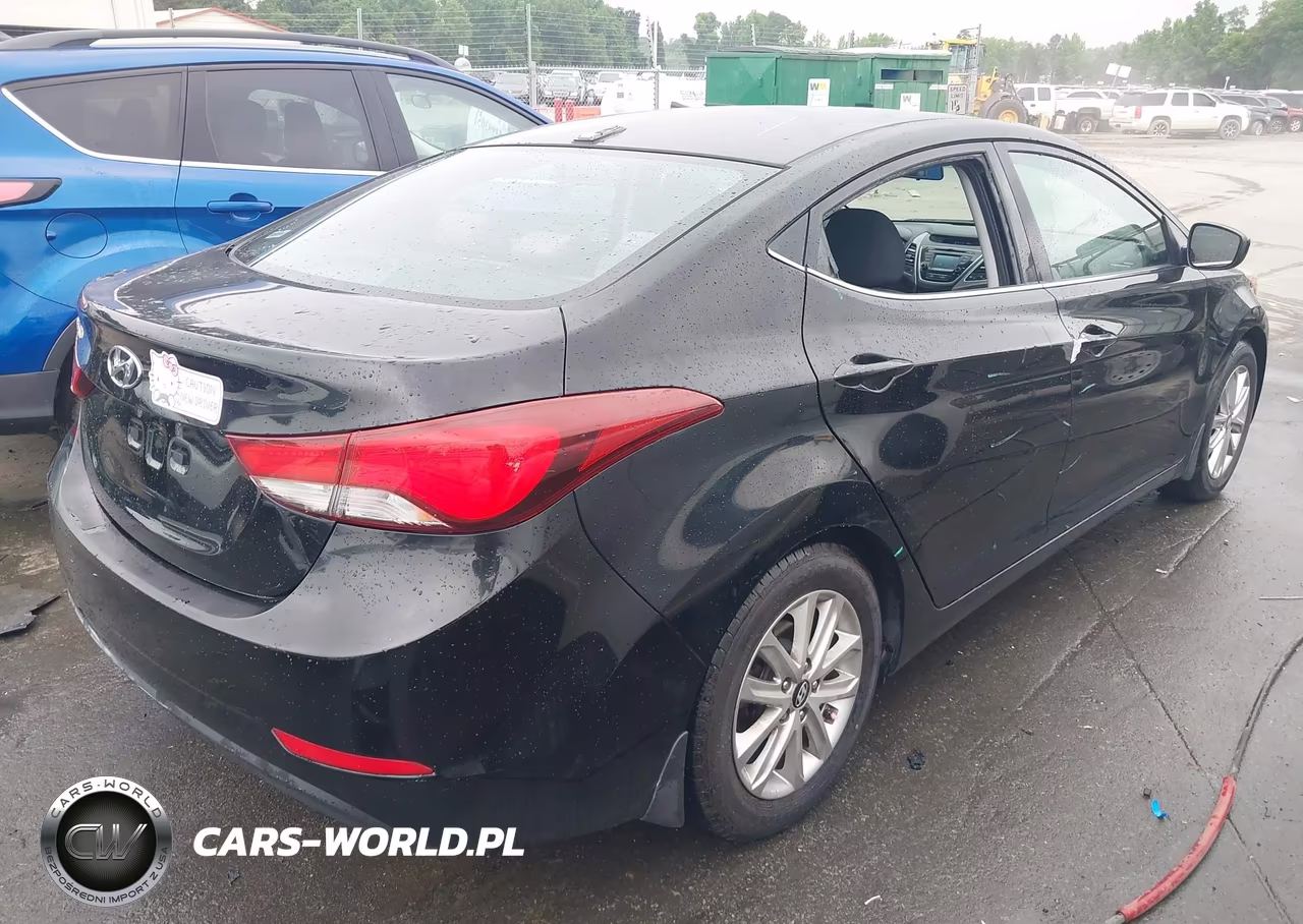 2015 Hyundai Elantra Se VIN:KMHDH4AE6FU320450 - 4