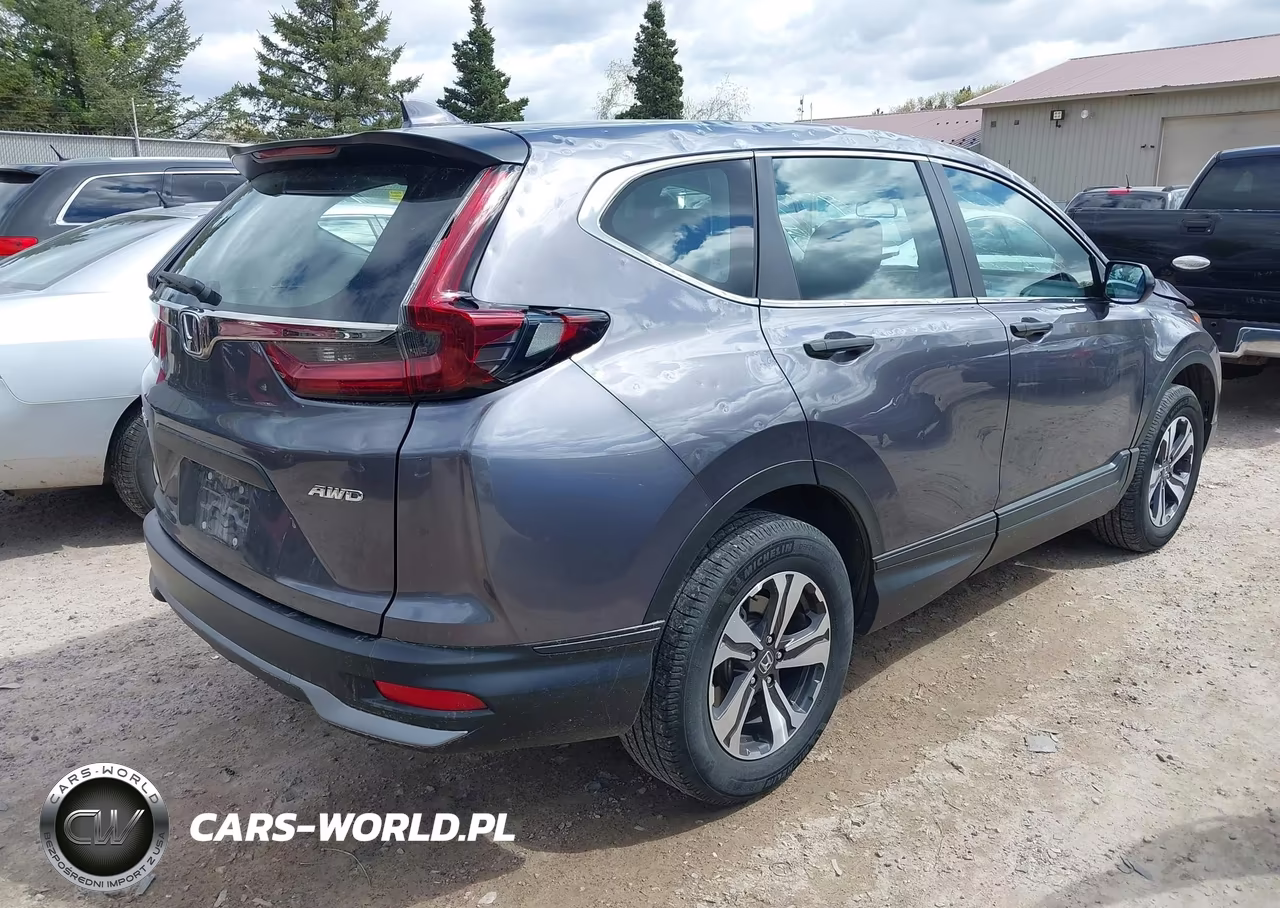 2021 Honda Cr-V Awd Lx VIN:5J6RW2H20ML011179 - 4