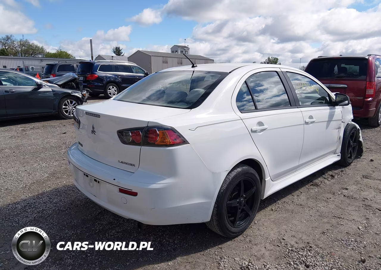 2014 Mitsubishi Lancer Es VIN:JA32U2FU7EU008663 - 4