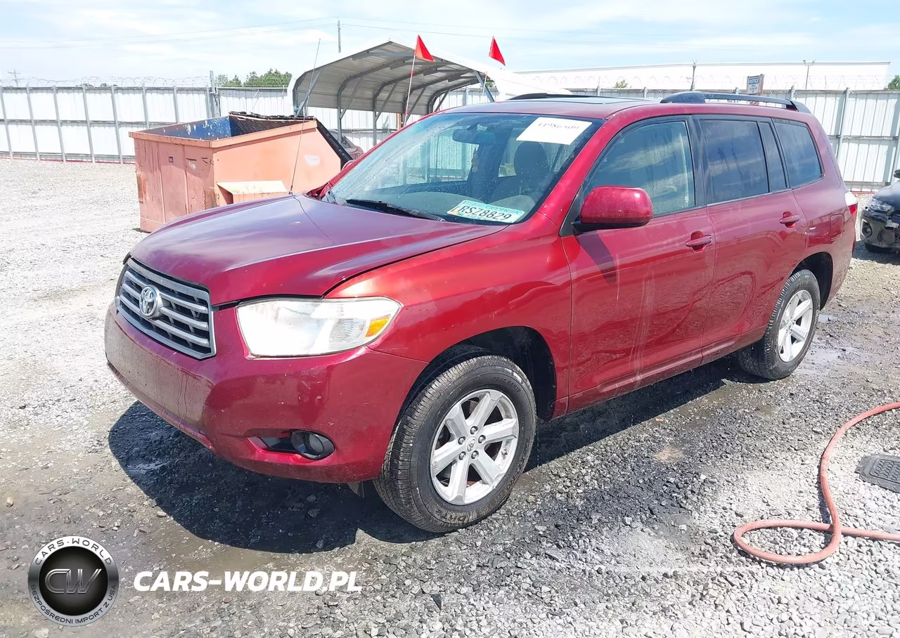 2010 Toyota Highlander Base V6 VIN:5TDBK3EH9AS040000 - 2