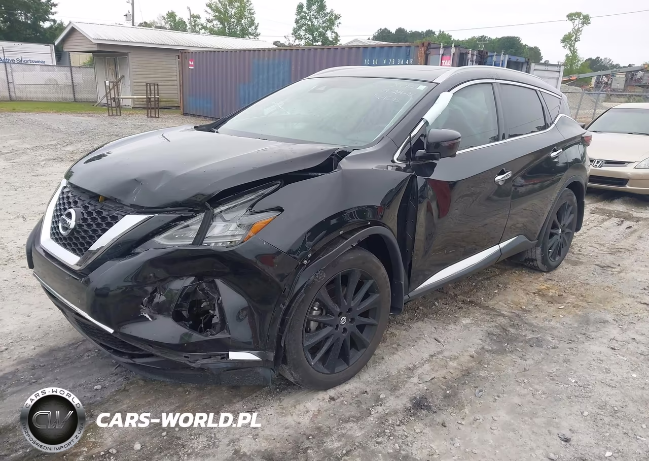 2022 Nissan Murano Platinum Fwd VIN:5N1AZ2DJXNC124545 - 2