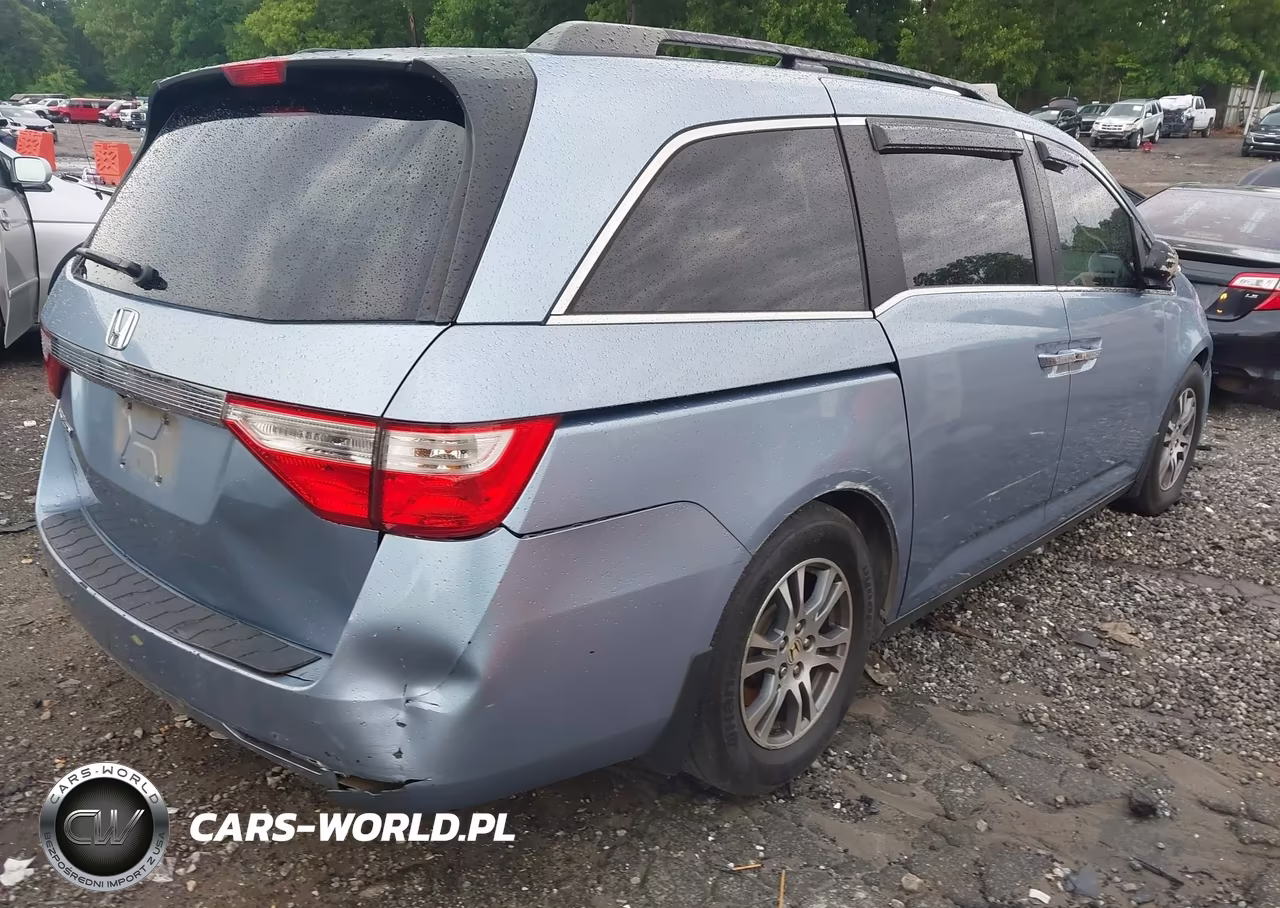 2013 Honda Odyssey Ex VIN:5FNRL5H42DB051462 - 4