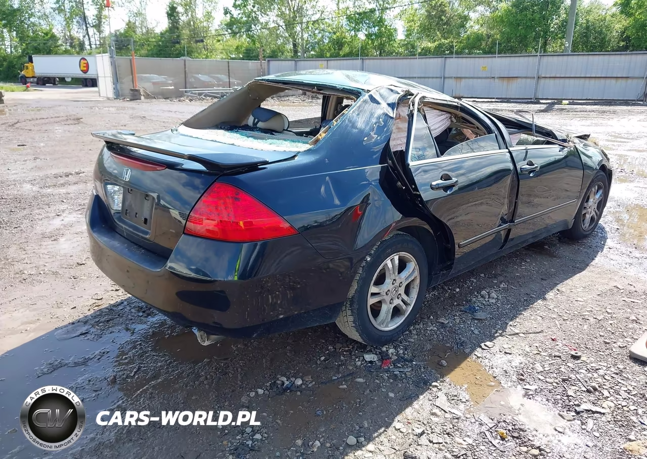 2007 Honda Accord 2.4 Ex VIN:1HGCM56757A211560 - 4