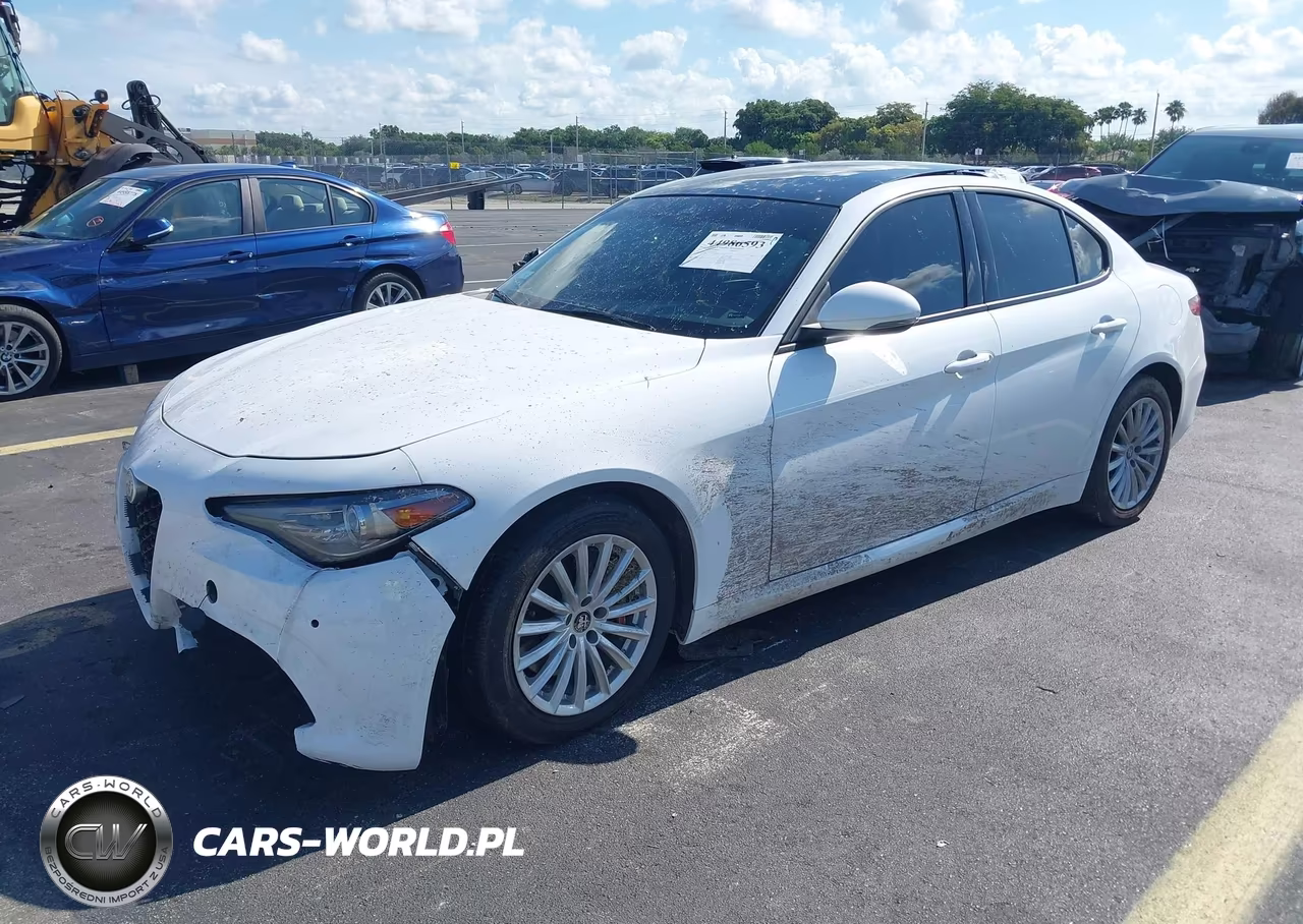2023 Alfa Romeo Giulia Sprint Rwd VIN:ZARFAMAN4P7671011 - 2