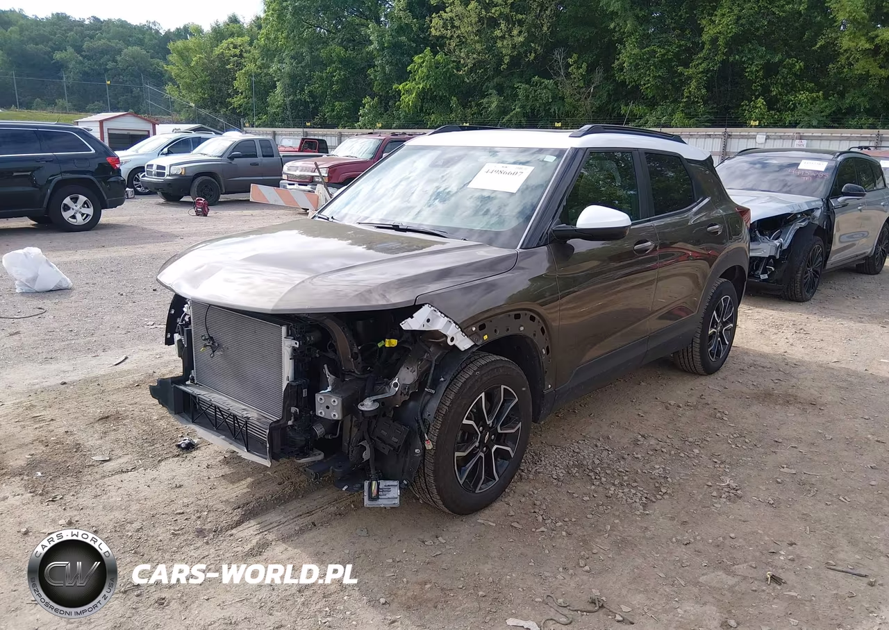 2022 Chevrolet Trailblazer Awd Activ VIN:KL79MSSL2NB053662 - 2