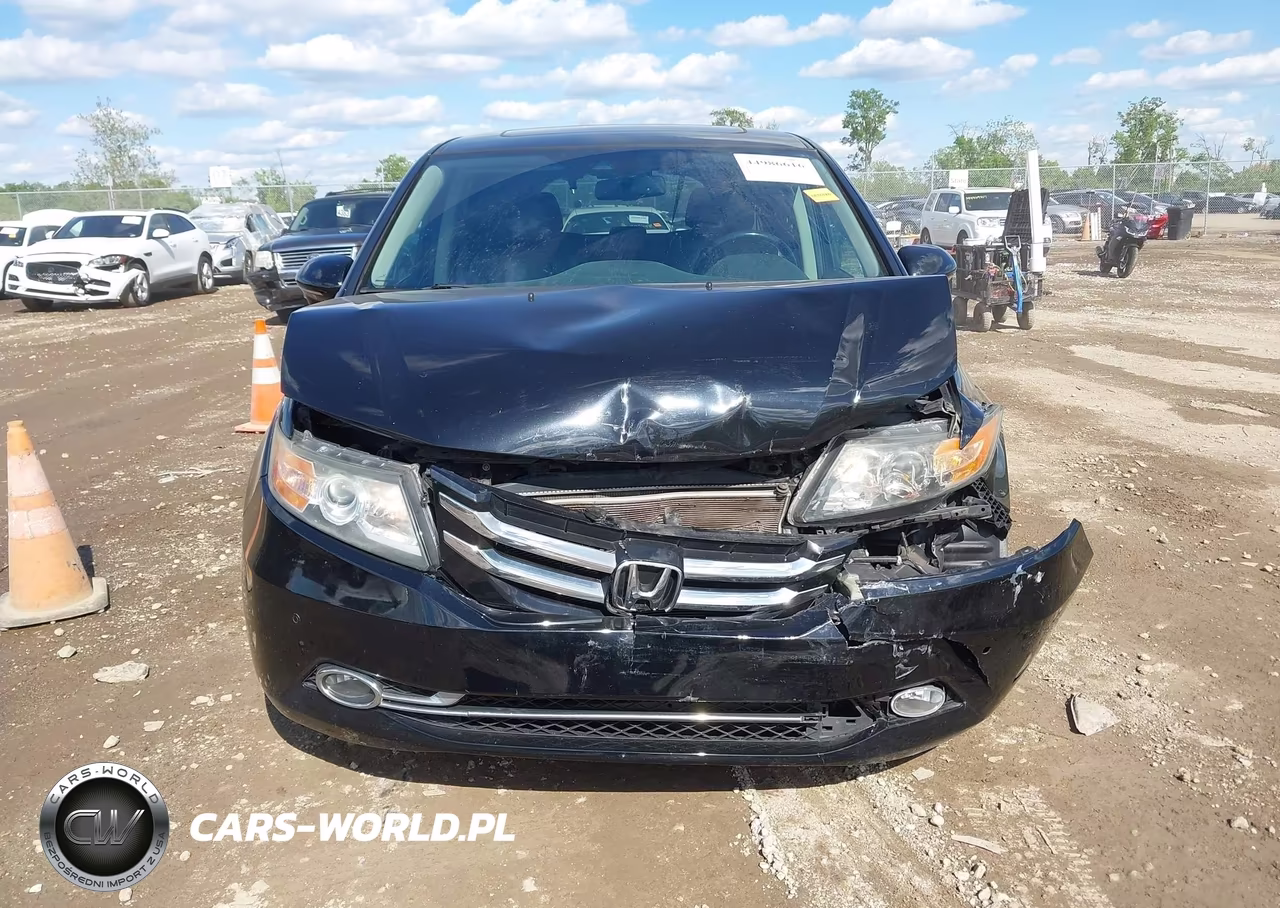 2014 Honda Odyssey Touring-Touring Elite VIN:5FNRL5H94EB086355 - 12