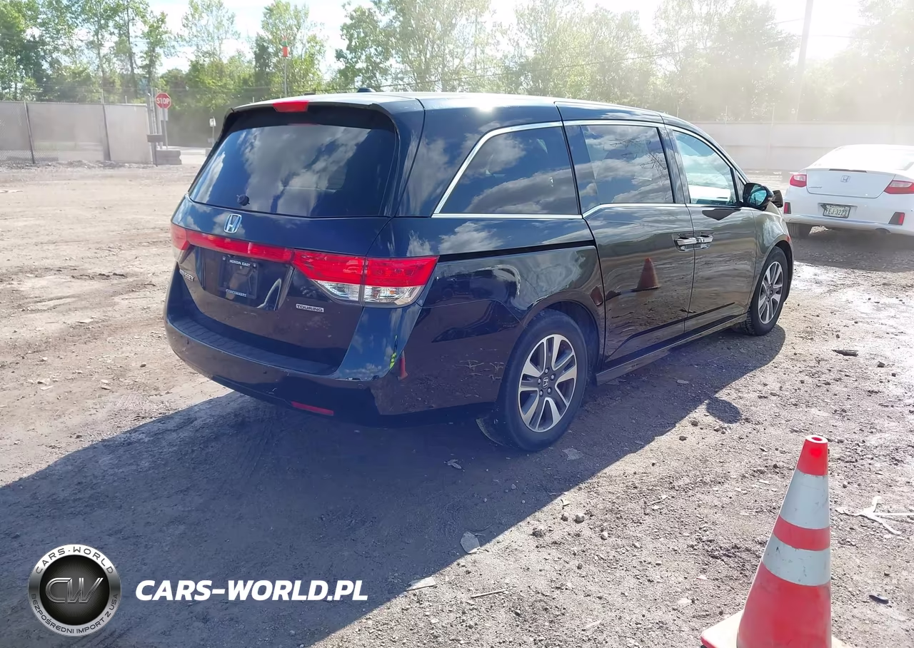 2014 Honda Odyssey Touring-Touring Elite VIN:5FNRL5H94EB086355 - 4