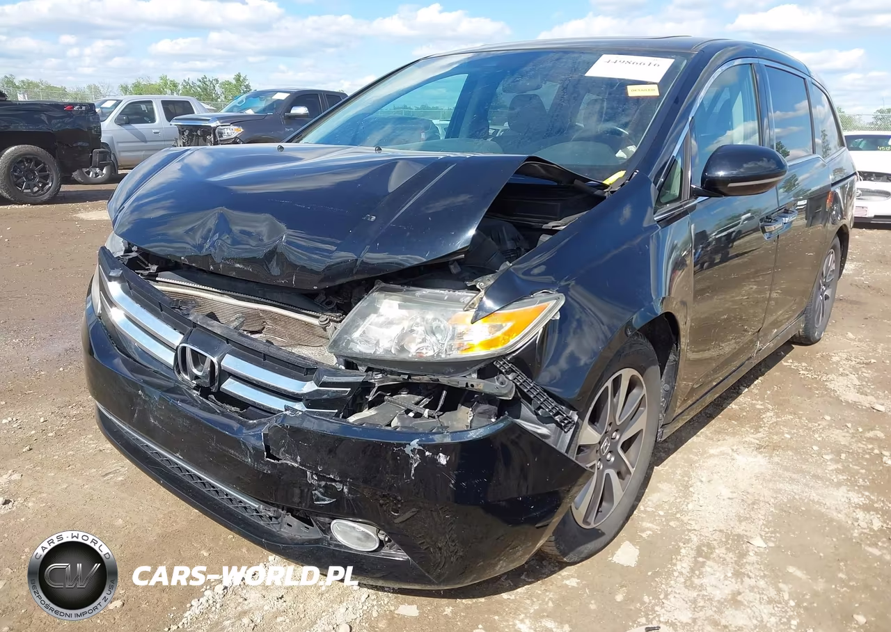 2014 Honda Odyssey Touring-Touring Elite VIN:5FNRL5H94EB086355 - 6