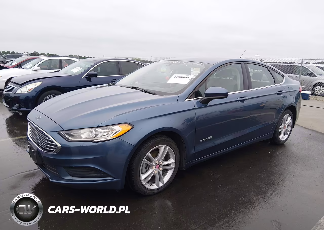 2018 Ford Fusion Hybrid S VIN:3FA6P0UU2JR254383 - 2