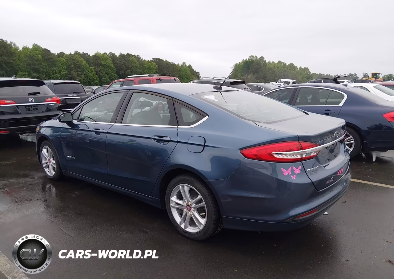 2018 Ford Fusion Hybrid S VIN:3FA6P0UU2JR254383 - 3