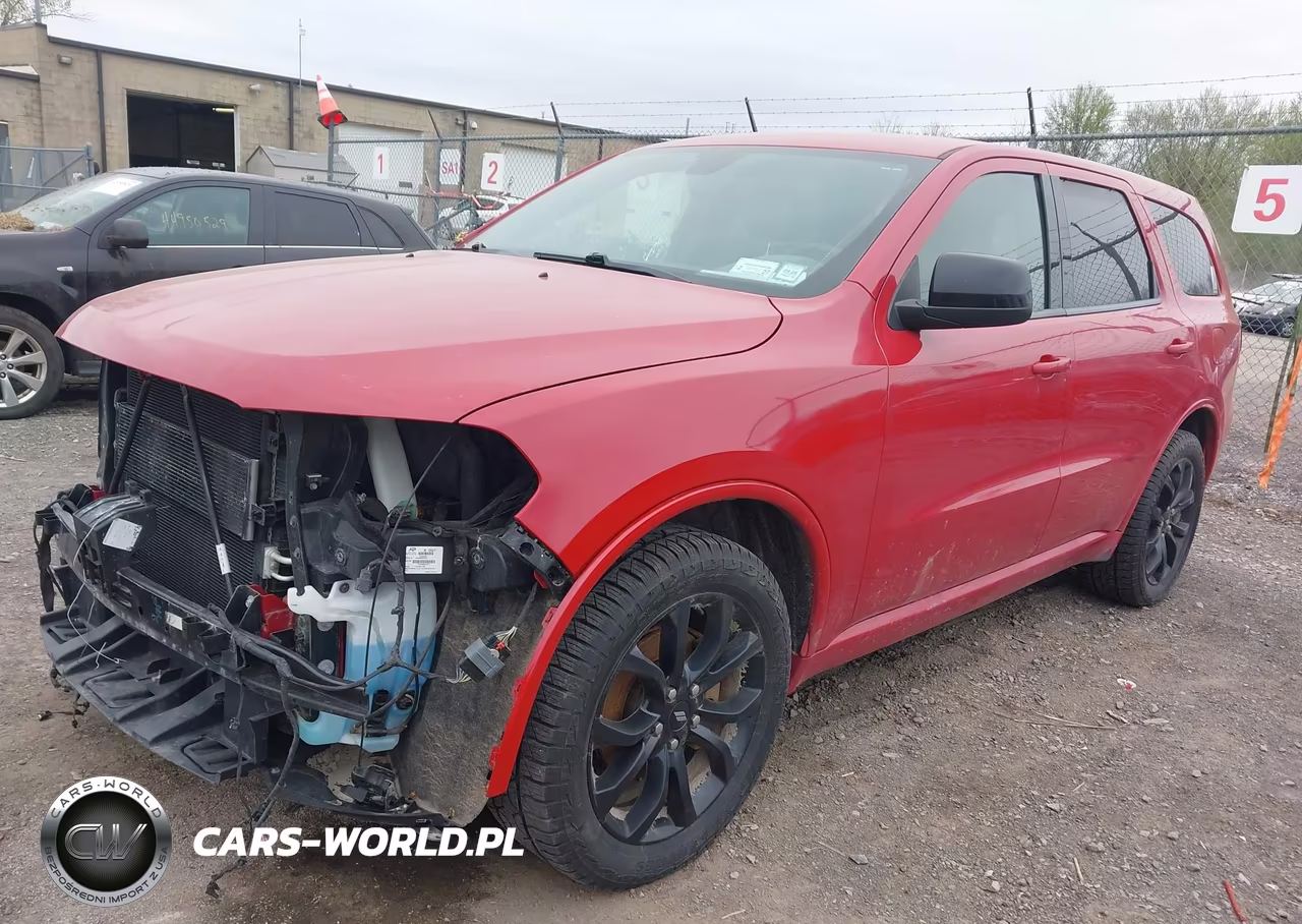 2019 Dodge Durango Gt Awd VIN:1C4RDJDG5KC771368 - 2