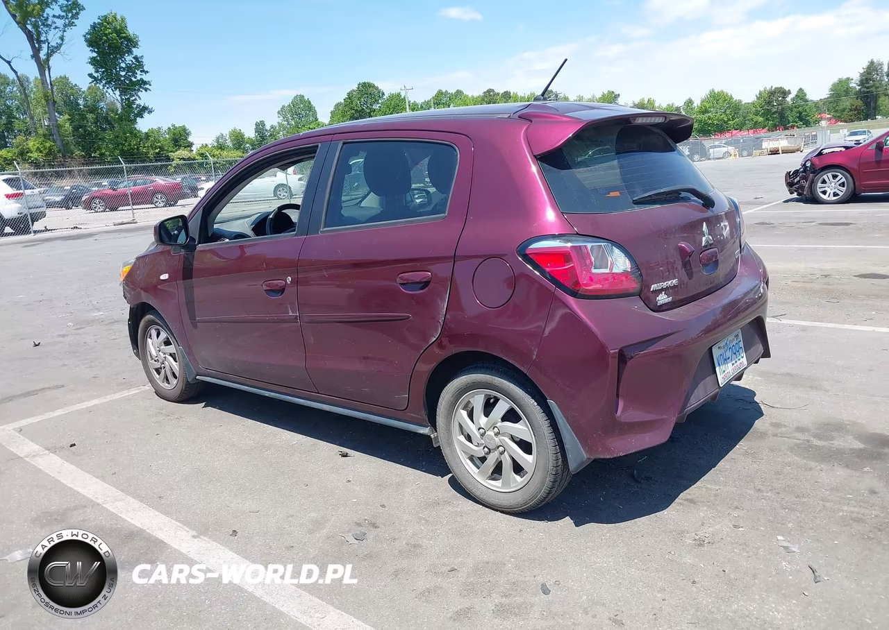 2022 Mitsubishi Mirage Le VIN:ML32AUHJ5NH006981 - 3