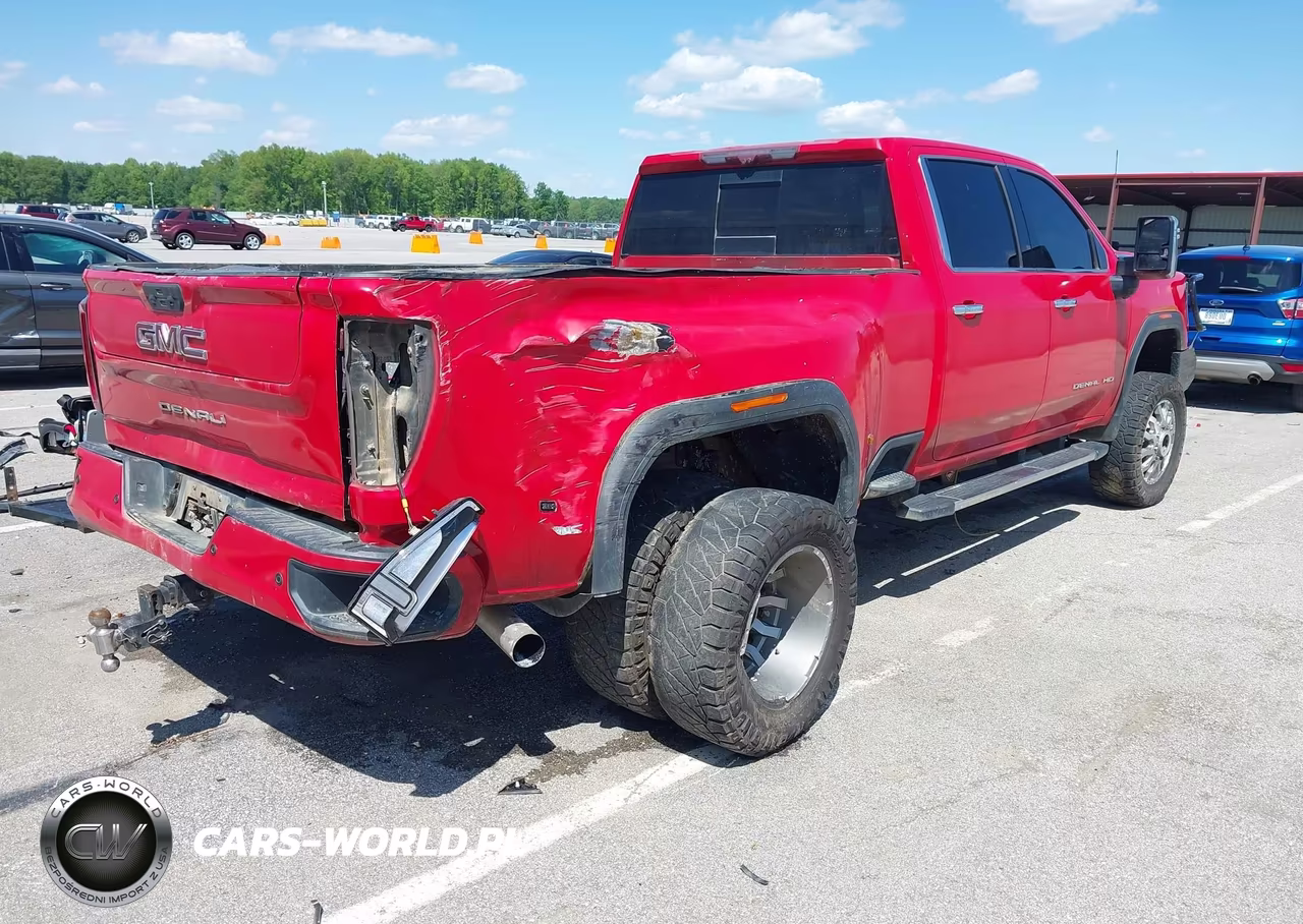 2020 GMC Sierra 3500Hd 4Wd Long Bed Denali VIN:1GT49WEY0LF270114 - 4
