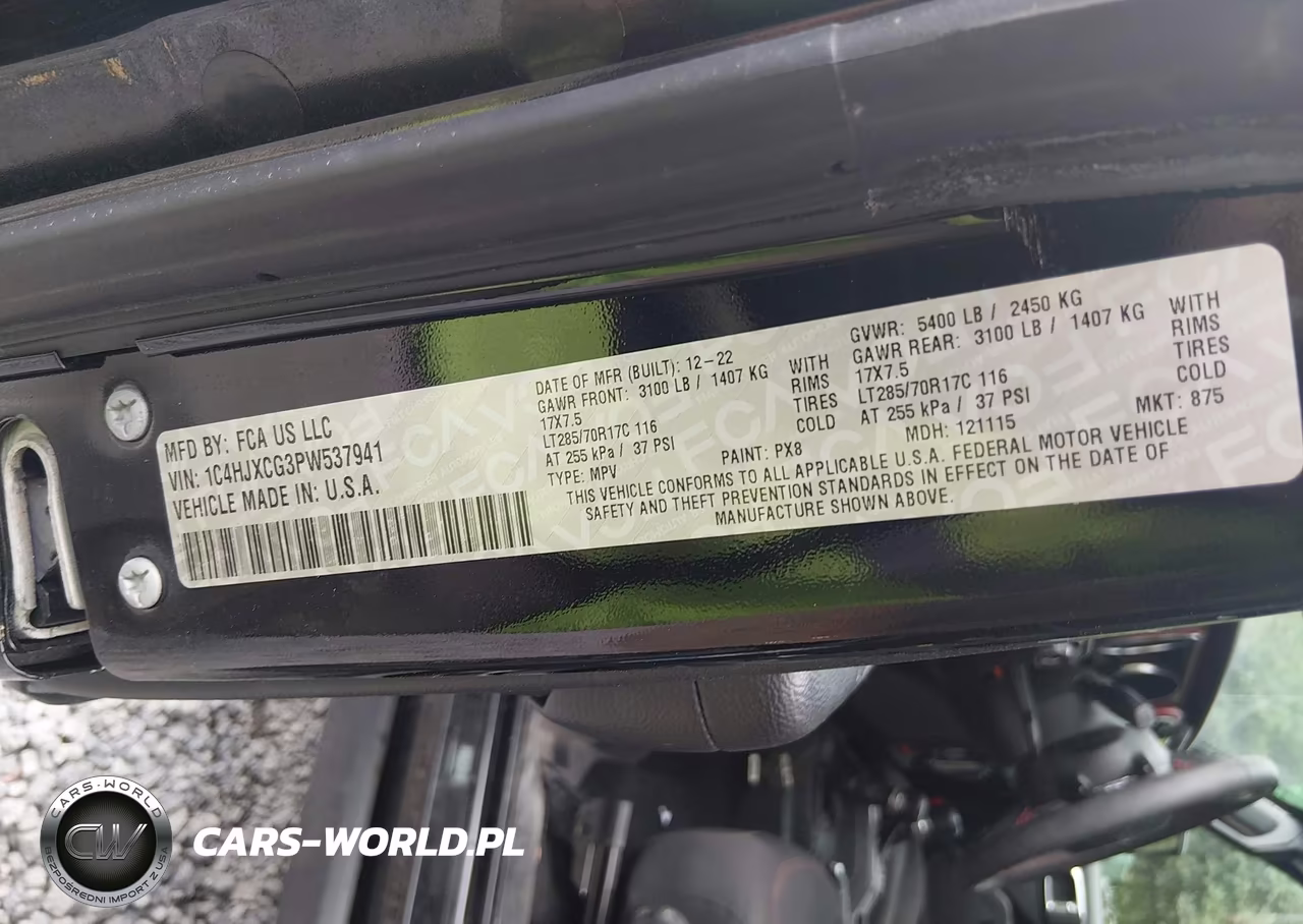 2023 Jeep Wrangler 2-Door Rubicon 4X4 VIN:1C4HJXCG3PW537941 - 9