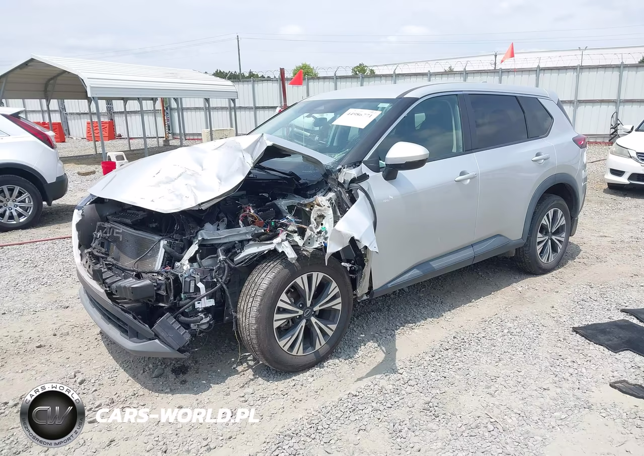 2022 Nissan Rogue Sv Fwd VIN:5N1BT3BA3NC677052 - 2