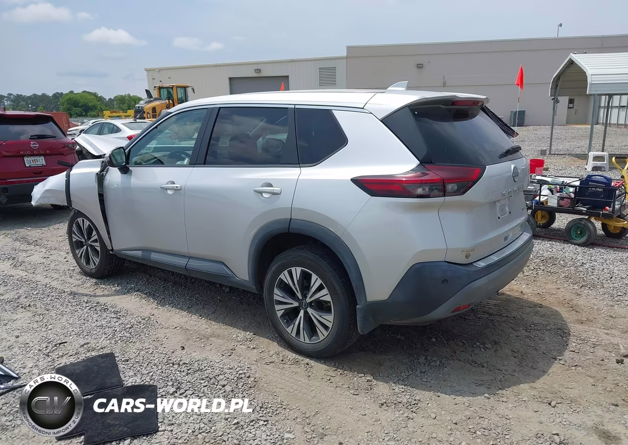2022 Nissan Rogue Sv Fwd VIN:5N1BT3BA3NC677052 - 3