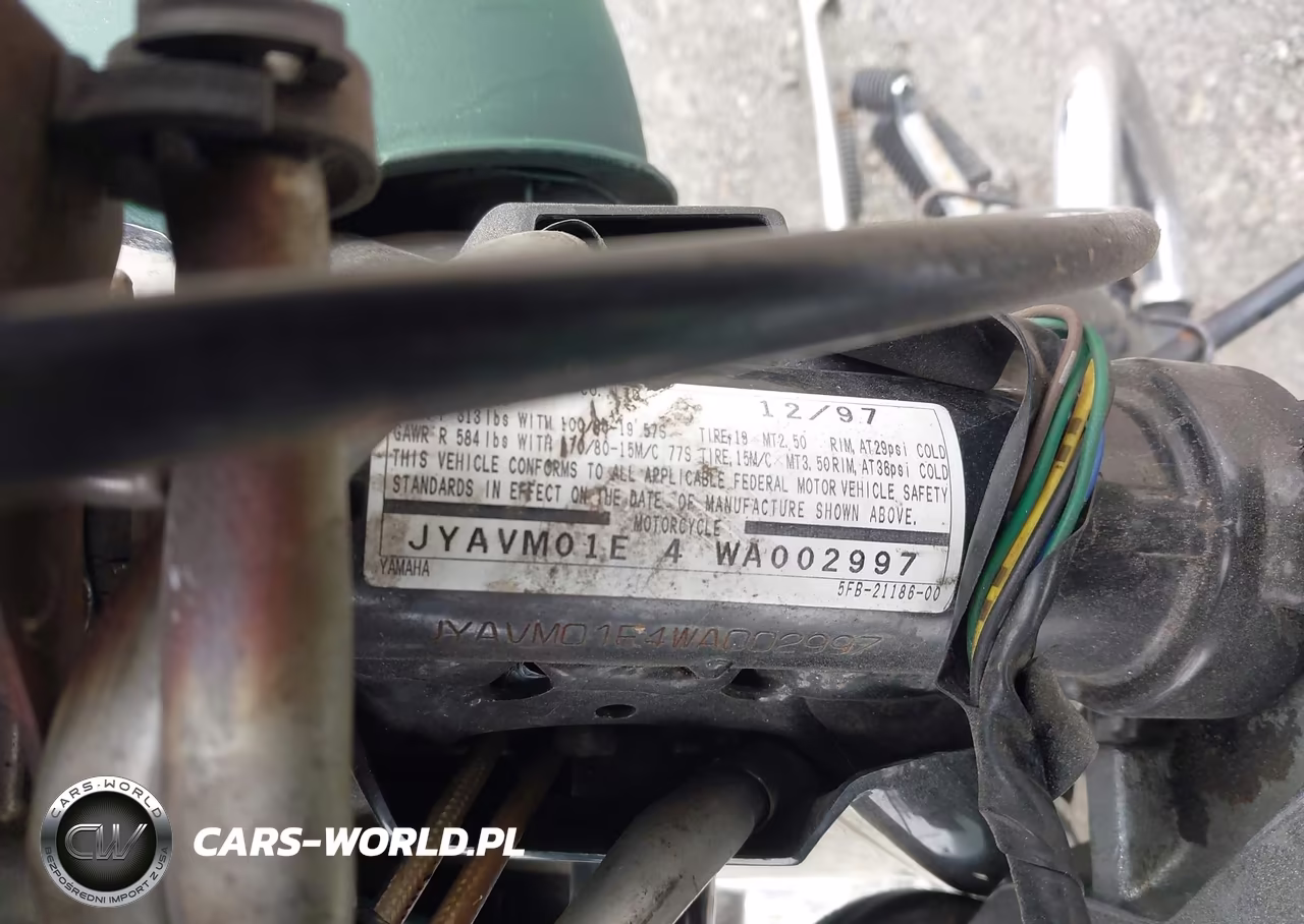1998 Yamaha Xvs65 A VIN:JYAVM01E4WA002997 - 10