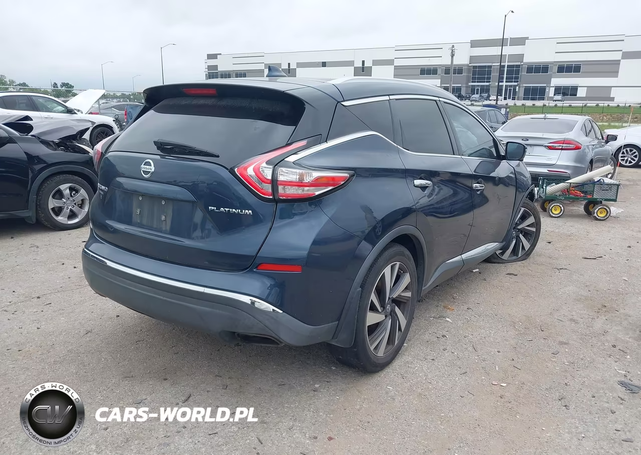 2017 Nissan Murano Platinum VIN:5N1AZ2MG8HN122855 - 4