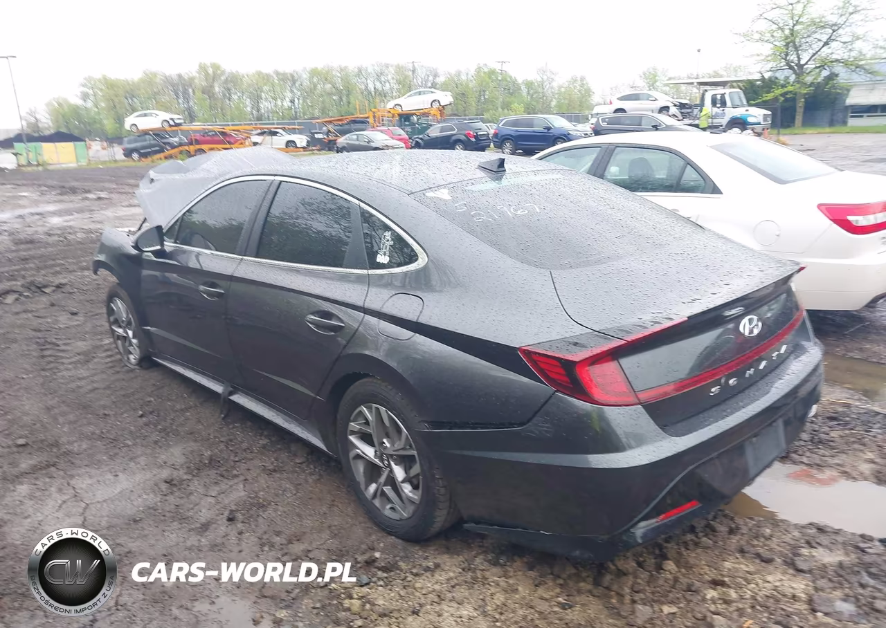 2020 Hyundai Sonata Sel VIN:5NPEL4JAXLH036202 - 3