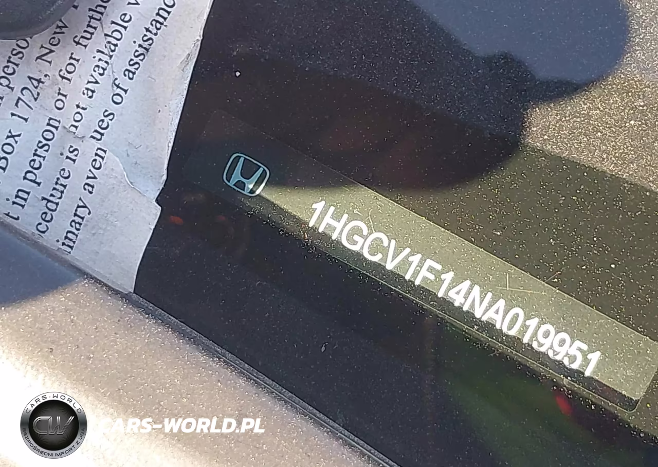 2022 Honda Accord Lx VIN:1HGCV1F14NA019951 - 16