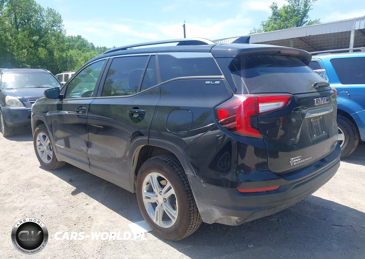 2022 GMC Terrain Awd Sle VIN:3GKALTEV6NL287537 - 3