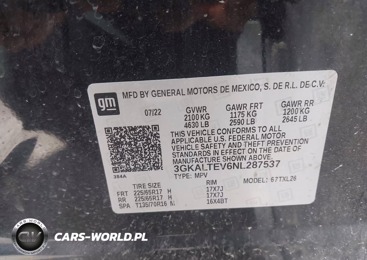 2022 GMC Terrain Awd Sle VIN:3GKALTEV6NL287537 - 9