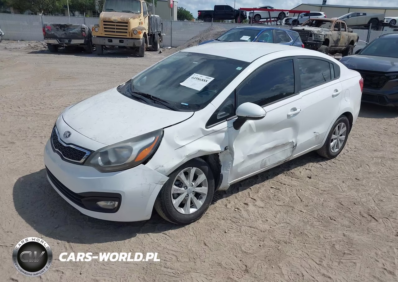 2015 Kia Rio Ex VIN:KNADN4A30F6459311 - 2