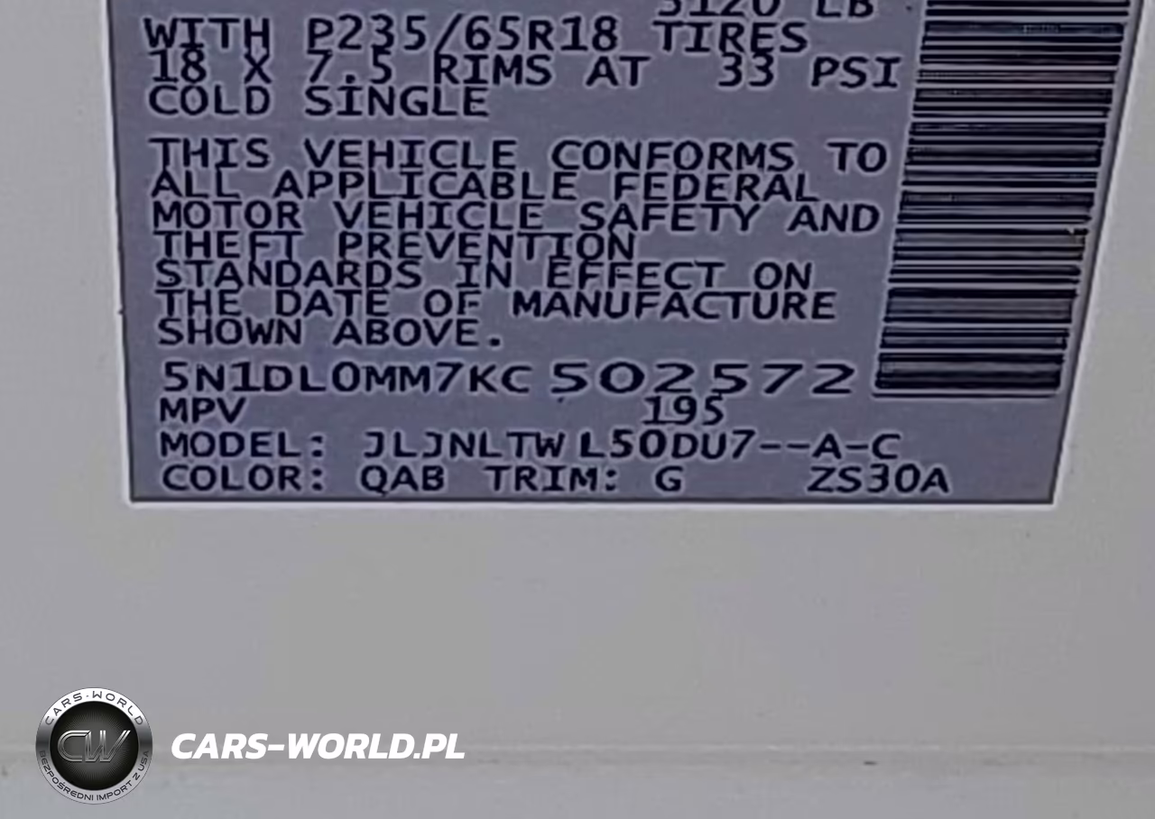 2019 Infiniti Qx60 Luxe VIN:5N1DL0MM7KC502572 - 9