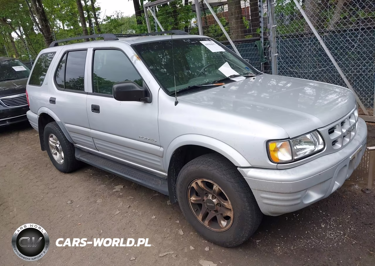2002 Isuzu Rodeo Ls 3.2L V6-Lse 3.2L V6-S 3.2L V6
