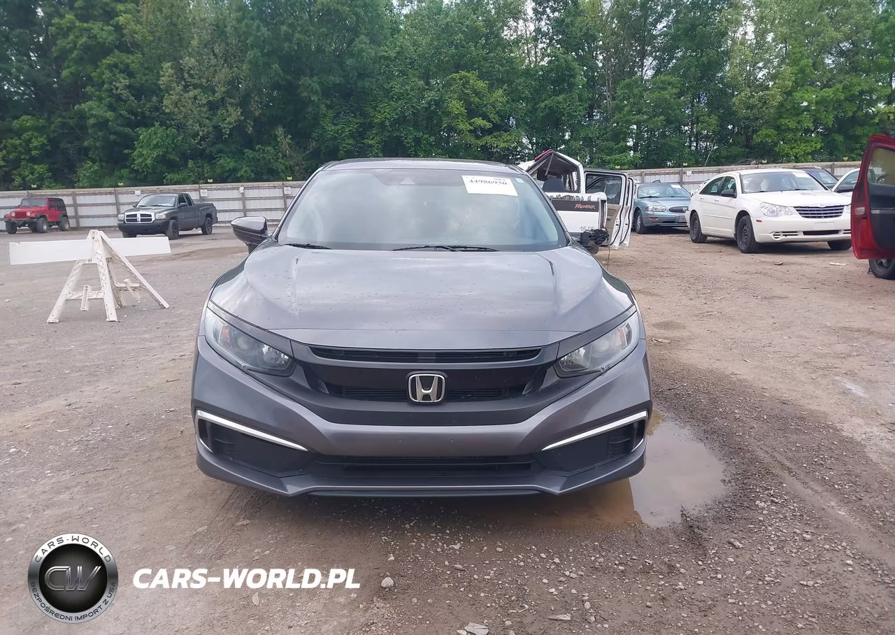 2019 Honda Civic Lx VIN:19XFC2F69KE010304 - 12