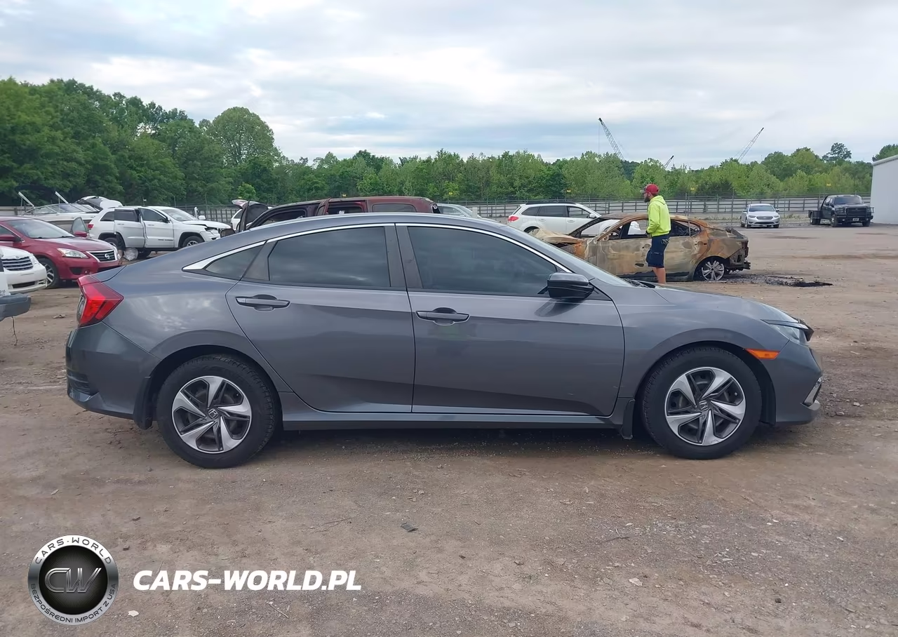 2019 Honda Civic Lx VIN:19XFC2F69KE010304 - 13