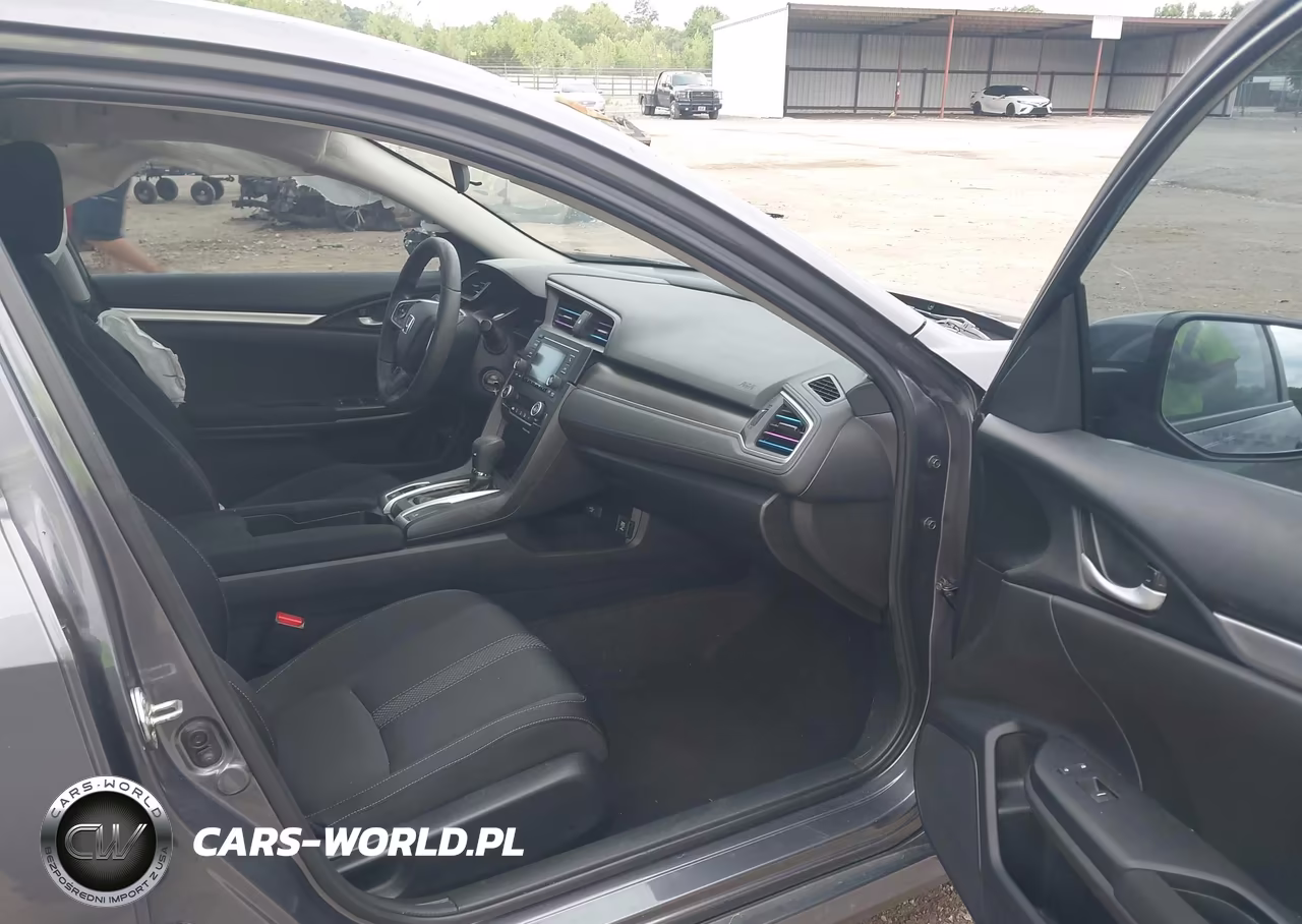 2019 Honda Civic Lx VIN:19XFC2F69KE010304 - 5